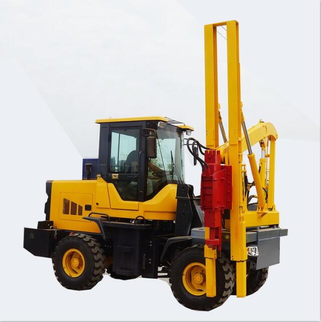 護(hù)欄打拔鉆一體機(jī)，920公路護(hù)欄打樁機(jī)