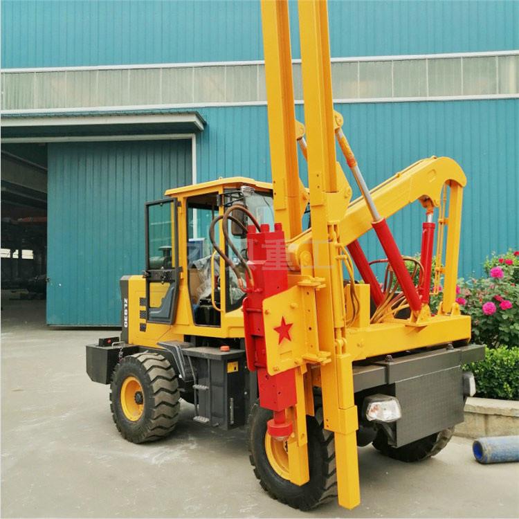 供應(yīng)馬路護(hù)欄打樁機(jī)，波形護(hù)欄鉆孔機(jī)